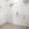 a closet with wire shelves
